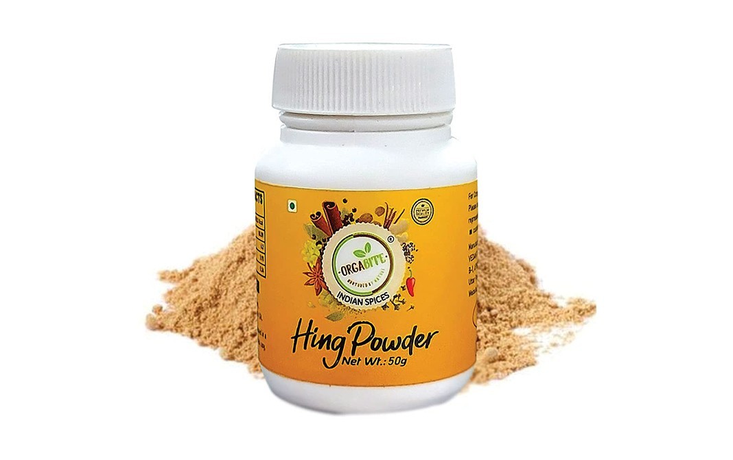 Orgabite Hing Powder    Plastic Bottle  50 grams